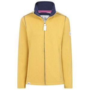 Lazy Jacks Womens/Ladies Logo Full Zip Sweatshirt / Yellow